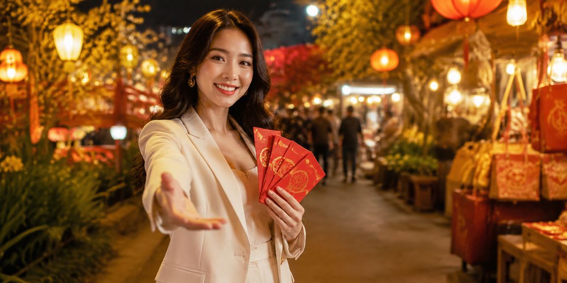 Không khí chợ đêm Hà Nội rực rỡ với phong bao đỏ và khuyến mãi casino